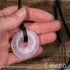 rose quartz pendant